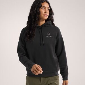 Arc'teryx Women's Black Emblem Fleece Hoodie - Large